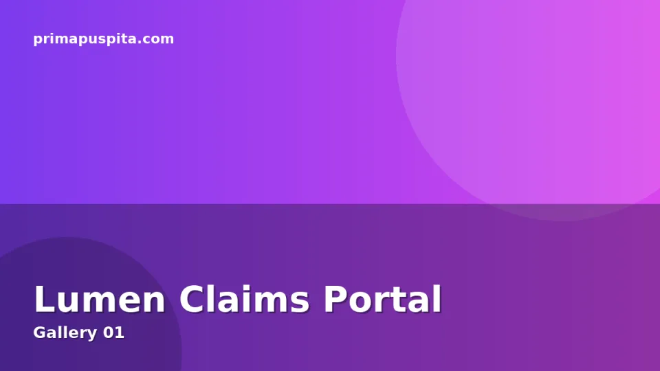 Lumen Claims Portal — gallery image 1